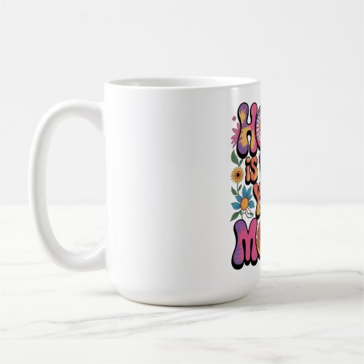 Zuhause ist dort, wo deine Mutter ist Kaffeetasse (Links)