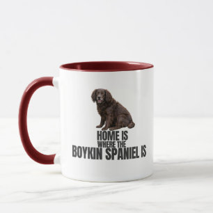 Zuhause ist dort, wo der Boykin Spaniel ist Kaffee Tasse