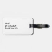 Zuhause ist dort, wo die Tauben sind Gepäckanhänger (Rückseite horizontal)