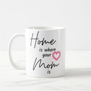 Zuhause ist dort, wo Ihre Mama ist Kaffeetasse