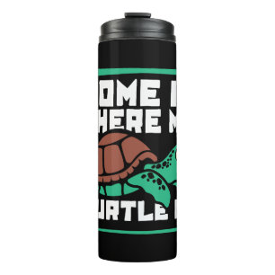 Zuhause ist dort, wo meine Schildkröte überfärbt i Thermosbecher