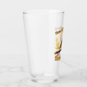 Zuhause ist dort, wo Vogelbeobachtung ist Glas (Rechts)