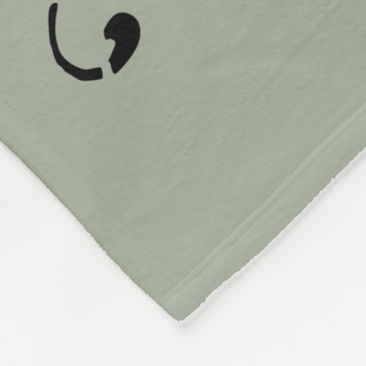 Zuhause ist fleecedecke (Ecke)