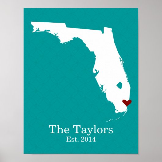 Zuhause ist Ihr Herz - Florida Poster (Vorne)