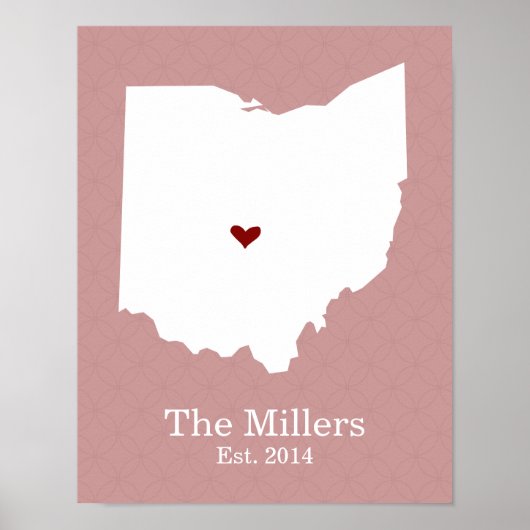 Zuhause ist Ihr Herz - Ohio Poster (Vorne)