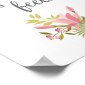 Zuhause ist kein Ort, sondern ein Gefühl Poster (Ecke)