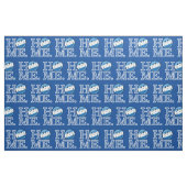 Zuhause ist lächelnder FlaggeHousewarming Stoff (Fat Quarter (45,7 x 55,9 cm))