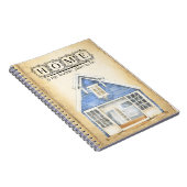 Zuhause ist mein Lieblingsplatz Notizblock (Rechte Seite)