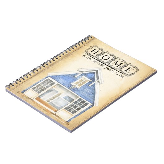 Zuhause ist mein Lieblingsplatz Notizblock (Linke Seite)