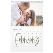 Zuhause ist unser Foto in Aquarellfarbe Kalender (Feb 2027)