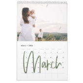 Zuhause ist unser Foto in Aquarellfarbe Kalender (Mär 2026)