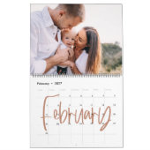 Zuhause ist unser Foto in Aquarellfarbe Kalender (Feb 2027)