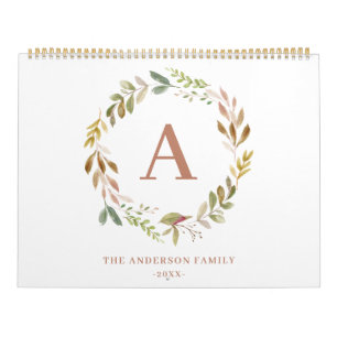 Zuhause ist unser Foto in Aquarellfarbe Kalender