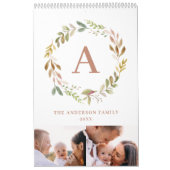 Zuhause ist unser glückliches Foto mit Aquarelle Kalender (Titelbild)