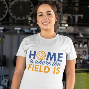 Zuhause ist wo das Feld ist T-Shirt