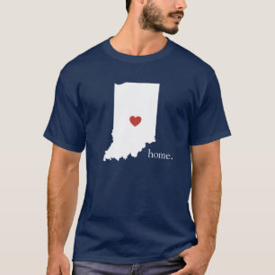 Zuhause ist, wo das Herz ist - Indiana T-Shirt