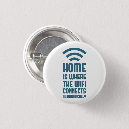Zuhause ist, wo das WIFI automatisch anschließt Button (Vorne & Hinten)