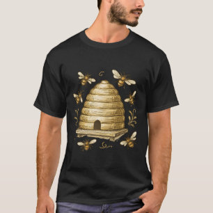 Zuhause ist, wo der Bienenstock zitiert T-Shirt