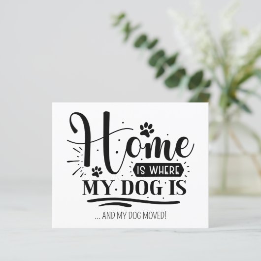 Zuhause ist, wo der Hund ist, dass wir die Budgetk (Stehend Vorderseite)