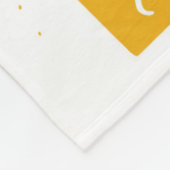 Zuhause ist, wo der Hund ist Fleecedecke (Ecke)