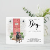 Zuhause ist, wo der Hund ist, wo wir uns bewegt ha Ankündigung (Stehend Vorderseite)