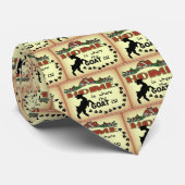 ZUHAUSE IST, WO DIE ZIEGE IST KRAWATTE (Gerollt)