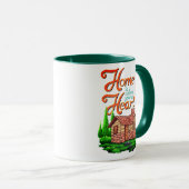 Zuhause ist, wo Ihr Herz ist Tasse (VorderseiteRechts)