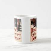 Zuhause ist, wo Ihre Stiefel Tasse sind (Mittel)