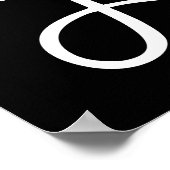 Zuhause ist, wo immer ich bei dir bin Poster (Ecke)