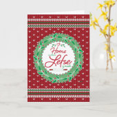 Zuhause ist, wo Lefse hergestellt wird! Karte (Gelbe Blume)