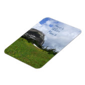 Zuhause ist, wo Mama ist Alpes Foto Magnet (Linke Seite)