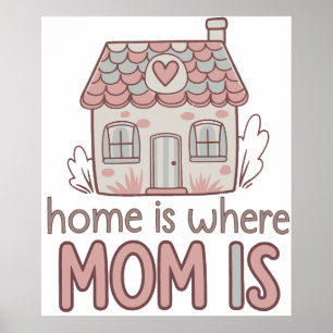 Zuhause ist, wo Mama ist - eine Hommage an Mama Poster
