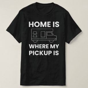 Zuhause ist, wo mein Lieferwagen, ist Lieferwagen T-Shirt
