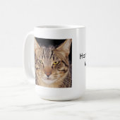 Zuhause ist, wo meine Katze ist Kaffeetasse (Vorderseite Links)