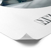 Zuhause ist, wo meine Katze Nickerchen benutzerdef Poster (Ecke)