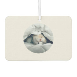 Zuhause ist, wo meine Katze Nickerchen Haustier Fo Autolufterfrischer