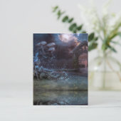 Zuhause ist, wo Sie sind Postkarte (Stehend Vorderseite)