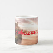 Zuhause ist, wo unsere Mutter ist Kaffeetasse (Mittel)