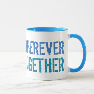 Zuhause ist, wo wir zusammen sind tasse