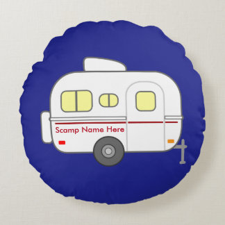 Zuhause ist, wohin wir zusammen sind rundes kissen