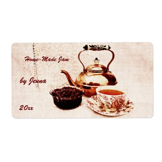 Zuhause-Jam - jedes Etikett für die Konservierung (Vorne)