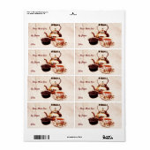 Zuhause-Jam - jedes Etikett für die Konservierung (Vorne)