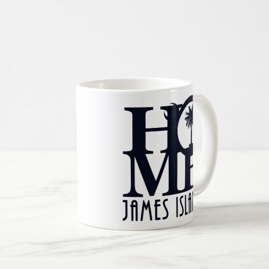 ZUHAUSE James Island 11oz Kaffeetasse (VorderseiteRechts)