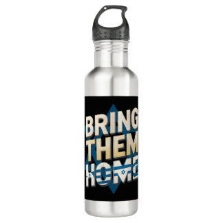 Zuhause jetzt bringen - Verbündet euch für Jugendh Edelstahlflasche