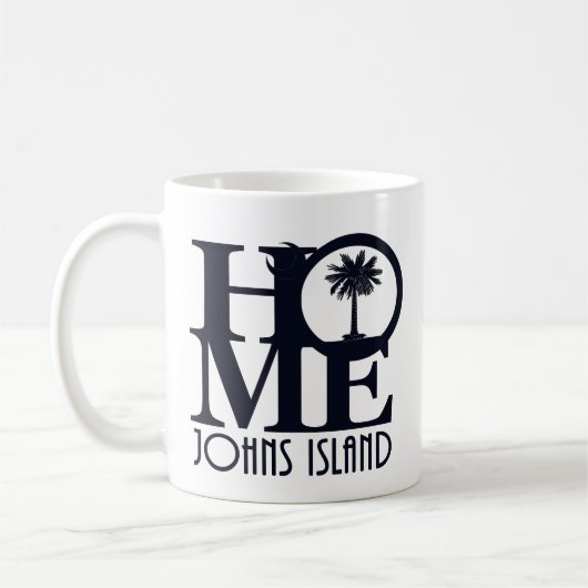 ZUHAUSE Johns Island SC 11oz Kaffeetasse (Links)