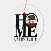 ZUHAUSE Julian California Keramik Ornament (Links)