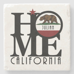 ZUHAUSE Julian California Steinuntersetzer
