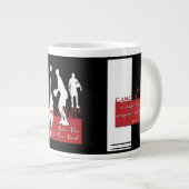 Zuhause Jumbo-Tasse wiedergeben oder Bleibe (Vorderseite Rechts)