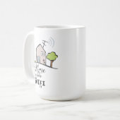 Zuhause Kaffeetasse (Vorderseite Links)
