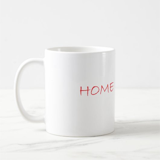 Zuhause Kaffeetasse (Links)
